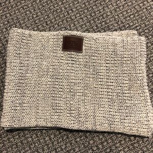 Love Your Melon Gray Infinity Knit Scarf